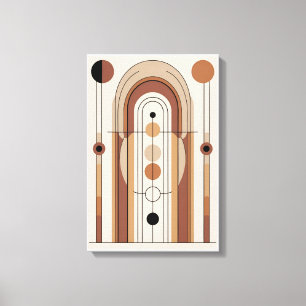Moderne Weltkunst aus der Mitte des Jahrhunderts A Leinwanddruck