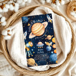 Moderne Weltraumbücher für Säuglinge Begleitkarte<br><div class="desc">Fügen Sie Ihrer Babydusche eine herzliche Touch mit unserer Raumdusche "Books for Baby" Aufsteckkarte hinzu. Diese Karte lädt die Gäste dazu ein, beim Aufbau der kleinen Bücherei mitzuwirken, indem sie ein geliebtes Buch anstelle einer Karte mitbringt - und Erinnerungen zu schaffen, die ein Leben lang dauern. Features: Bezauberndes Design: Navy-blue...</div>