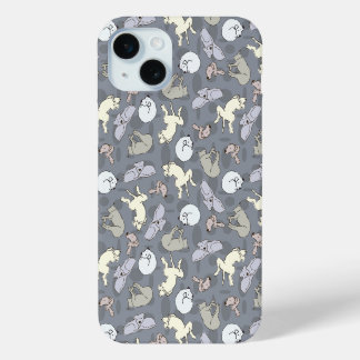 Moderne Whimsical Sleeping Hunde Vanilla Club Case-Mate iPhone Hülle