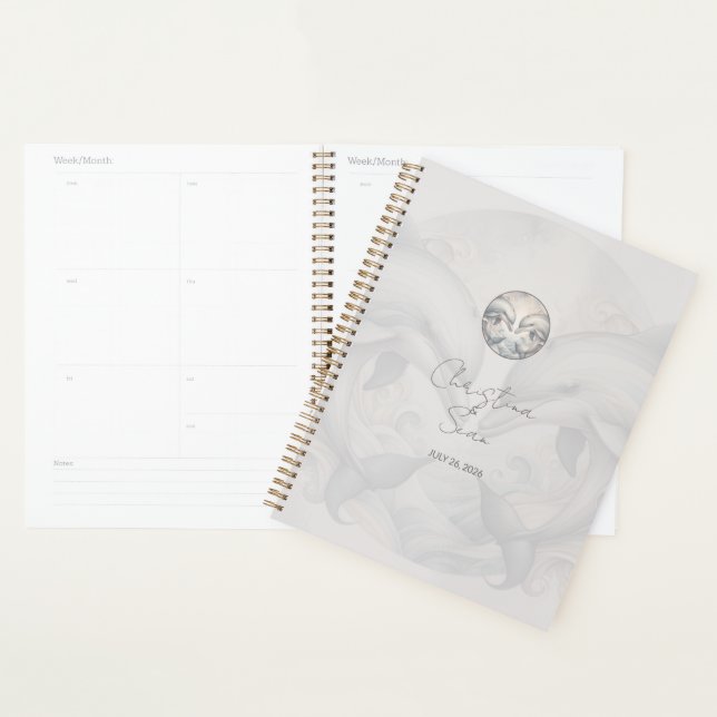 Moderne Whimsy-Delphine-Hochzeit Planer (Anzeige)