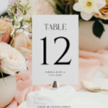 Moderne Whimsy-Hochzeitsstipps-Tischnummern Tischnummer<br><div class="desc">Fügen Sie diese passenden Tischnummern zu Ihrem Empfang-Tischdekor hinzu. Bearbeiten Sie Ihre Tischnummern und fügen Sie jede Karte Ihrem Warenkorb hinzu.</div>