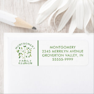 Moderne Wiedersehen-Grüne Bäume