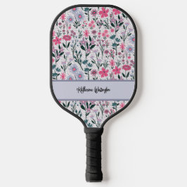 Moderne Wildblume Pickleball Schläger