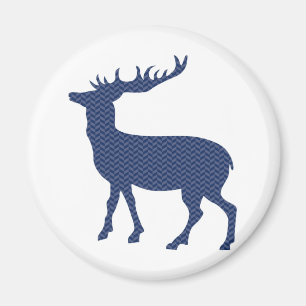 Moderne wilde Rotwild Magnet