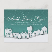 Moderne Winterlandschaft | Neujahrsgrüße