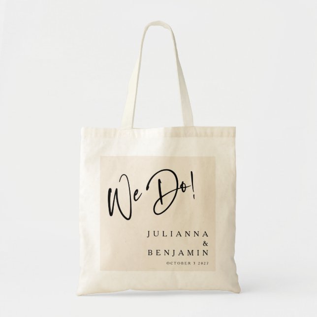 Moderne wir machen elegante, maßgeschneiderte Hoch Tragetasche (Vorne)