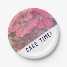 Moderne Wüstenwüste der Rose - Teller