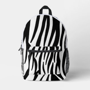 Moderne Zebramuster-Rucksack - Kühnes abstraktes T Bedruckter Rucksack
