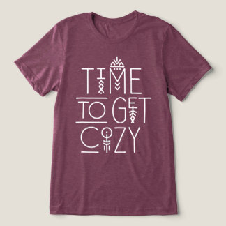Moderne Zeit für gemütliche Gestaltung Tri-Blend Shirt