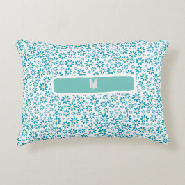 Moderne zeitgenössische Daisy-Blume Dekokissen