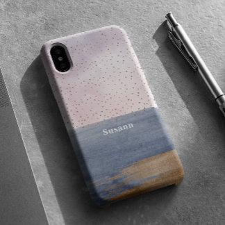 Moderne zeitgenössische künstlerische Feier iPhone 16 Hülle