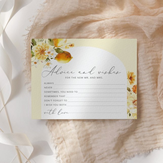 Moderne Zitronenberater und Wünsche Brautparty (Von Creator hochgeladen)