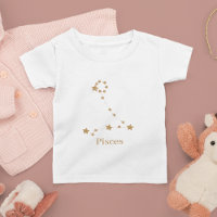 Moderne Zodiac Sign Gold Pises | Element Wasser
