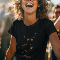 Moderne Zodiac Sign Gold Virginia | Element Erde