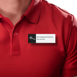 Moderne Zuhause Inspection Bulk Staff Name Tags Namenschild