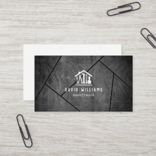 Moderne Zuhause Repair Handyman Business Card Visitenkarte