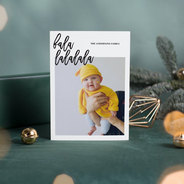 Moderne zwei Foto und Falalal | Happy Holydays (Von Creator hochgeladen)