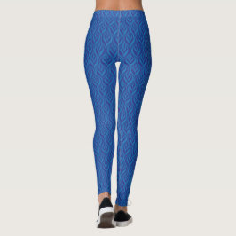 Moderne, zweifarbige gemusterte Leggings