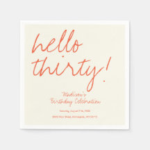 Moderner 30. Geburtstag