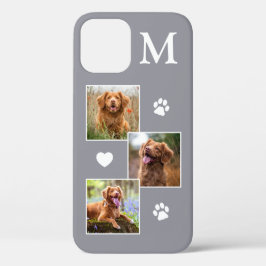 Moderner 3 Fotomaterial Grauer Haustier Hund Case-Mate iPhone Hülle