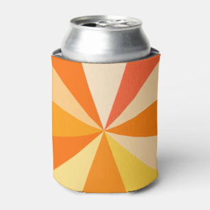 Moderner 60er der Pop-Kunst Funky geometrische Dosenkühler