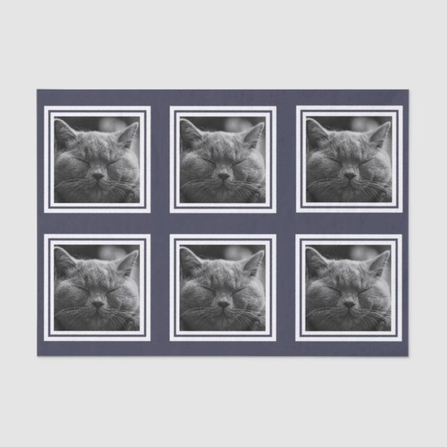 Moderner 6 Instagram Seidenpapier (Vorderseite)