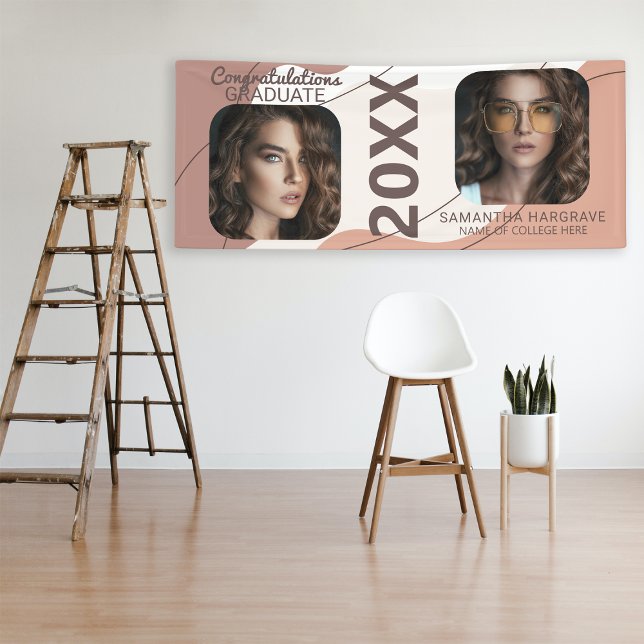 Moderner Abschluss | 2 Abschluss für FotoCollage Banner (Von Creator hochgeladen)