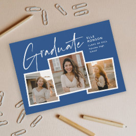 Moderner Abschluss für Drehbuch-Graduate Einladung