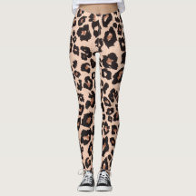 Moderner abstrakter Goldleopardruck