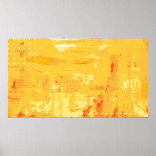 Moderner abstrakter Hintergrund für helle Pinselst Poster