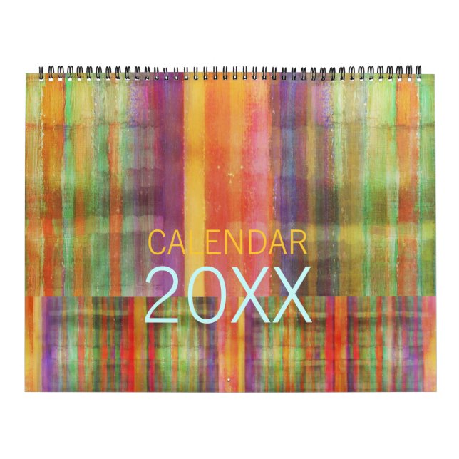 Moderner Abstrakter Kunstkalender Kalender (Titelbild)