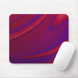 Moderner Abstrakter Minimalistischer Lila Swirl Mousepad
