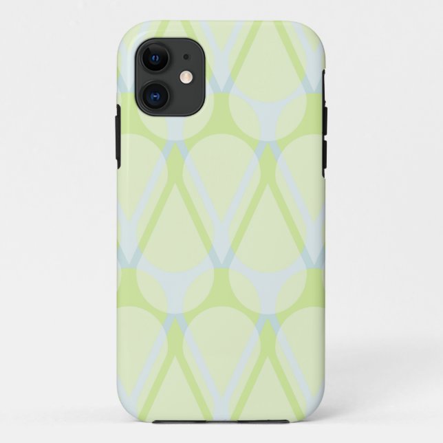 Moderner abstrakter Risstropfen Iphone Fall Case-Mate iPhone Hülle (Rückseite)