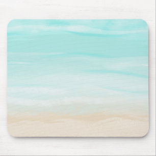 Moderner Abstrakter Strand Mousepad