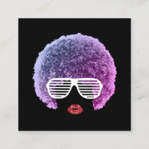 Moderner Afro Hair Beauty Girl Fashion Stylist