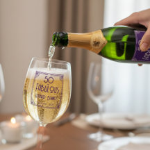 Moderner Art Deco 50. und Fabulous Geburtstag