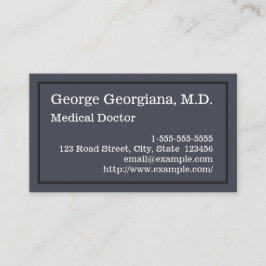 Moderner Arzt Visitenkarte