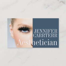 Moderner Ästhetik Salon Wellness-Center Makeup Art Visitenkarte
