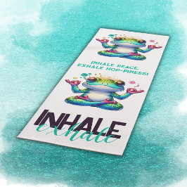 Moderner atemberaubender Frosch | Yogamatte