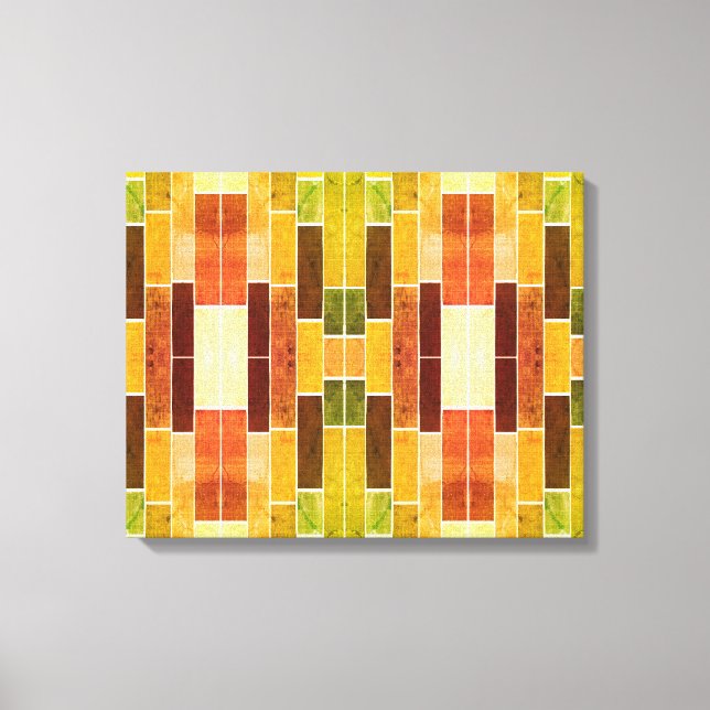 Moderner Autumn Handwerker Leinwanddruck (Vorderseite)