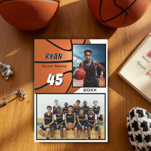 Moderner Basketballspieler-Team-Foto-Memory-Mate