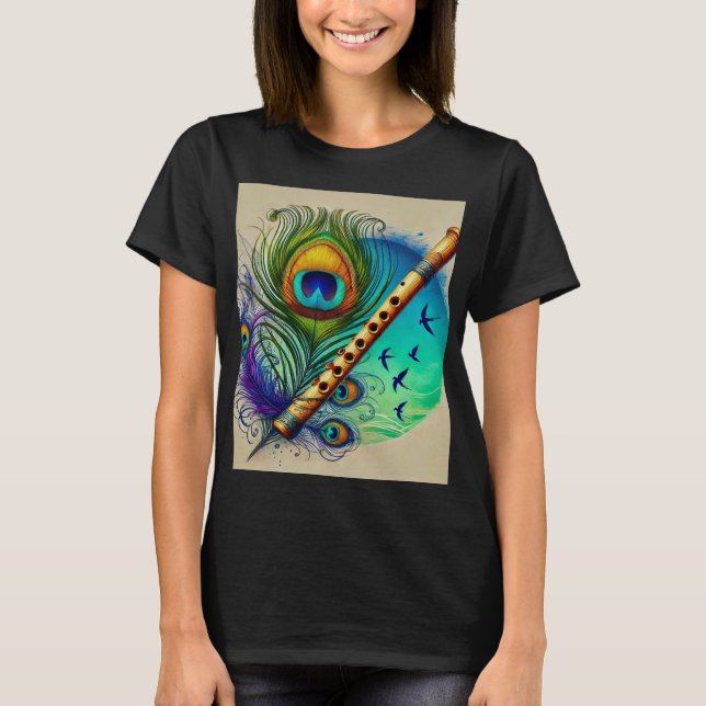 Moderner, benutzerdefinierter Basic-T - Shirt (Vorderseite)