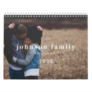 Moderner benutzerdefinierter Kalender