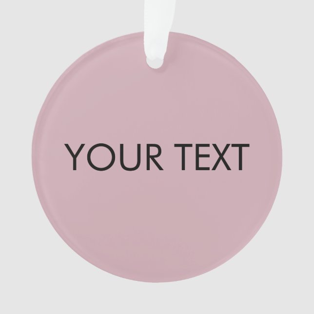 Moderner Beruflicher Markenname Rosa Ornament (Vorderseite)
