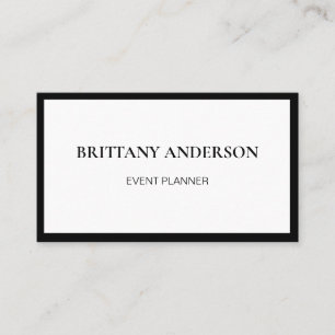 Moderner Beruflicher Minimalistischer Luxus Visitenkarte