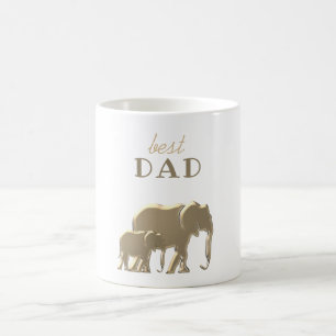 Moderner Best Dad Kaffeetasse