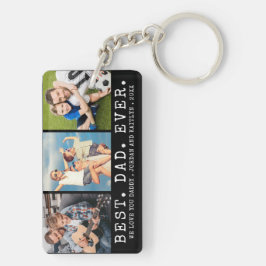 Moderner BEST VATER EVA 3 Fotos Personalisiert Schlüsselanhänger