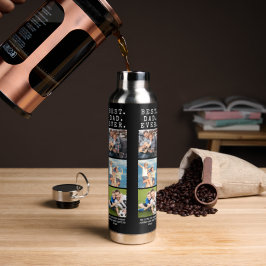 Moderner BEST VATER EVA 3 Fotos Personalisiert Trinkflasche