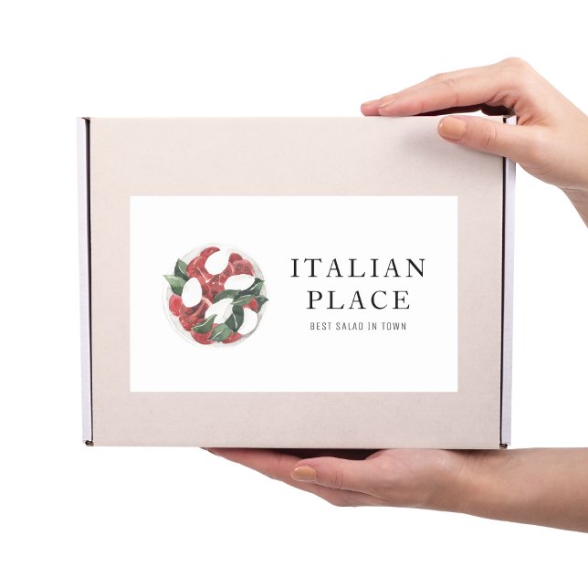 Moderner bester Salat in der Stadt Beruflich Rechteckiger Aufkleber (Von Creator hochgeladen)