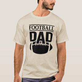 Moderner bester Vater je Daddy Football T-Shirt